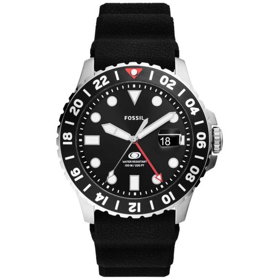 ZEGAREK FOSSIL BLUE GMT