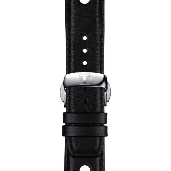 Tissot czarny pasek skórzany 20 mm