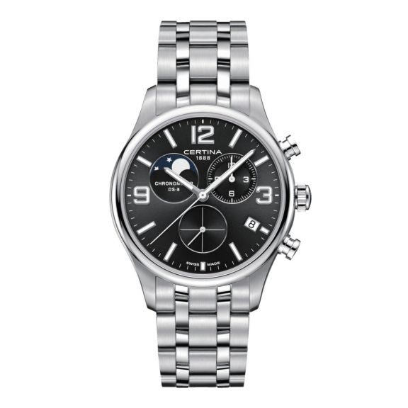 ZEGAREK CERTINA DS-8 CHRONOGRAPH MOON PHASE