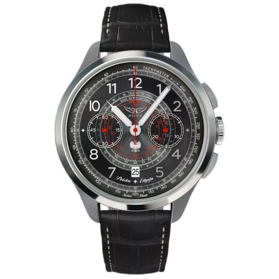 ZEGAREK AVIATOR Heritage Chronograph Trimeter Polish Limited Edition