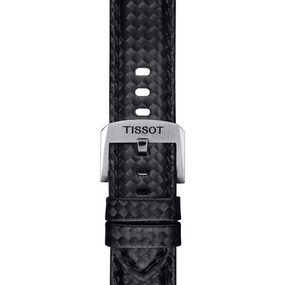 Tissot czarny pasek materiałowy 20 mm
