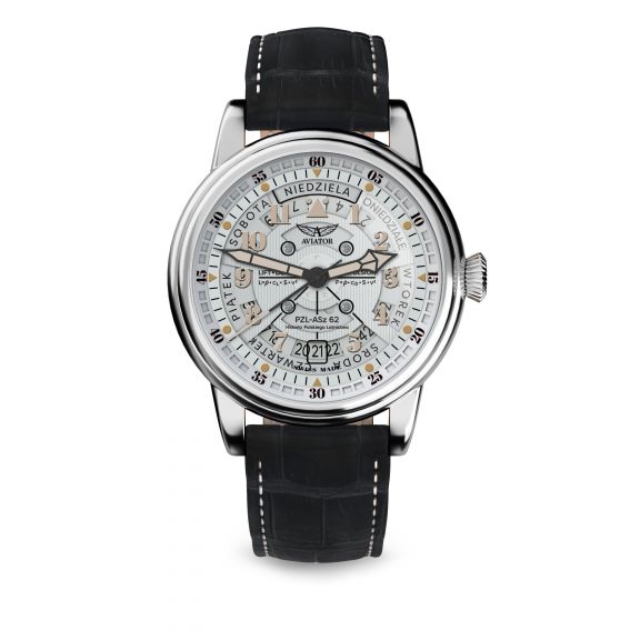 Zegarek Aviator Douglas Day Date Polska Edycja
