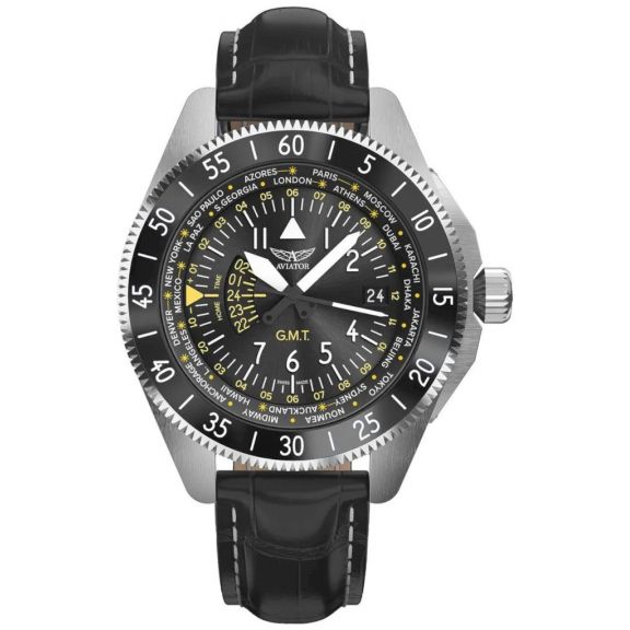 ZEGAREK AVIATOR Aircobra GMT