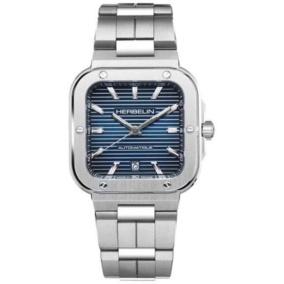 ZEGAREK HERBELIN CAP CAMARAT SQUARE AUTOMATIC