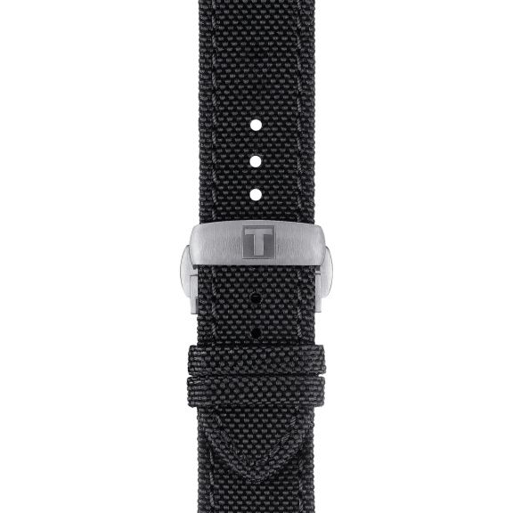 Tissot czarny pasek materiałowy 21 mm