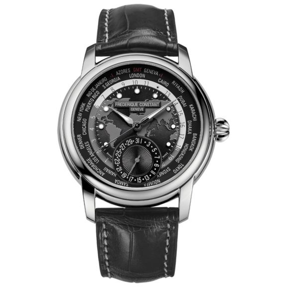 ZEGAREK FREDERIQUE CONSTANT CLASSICS WORLDTIMER MANUFACTURE