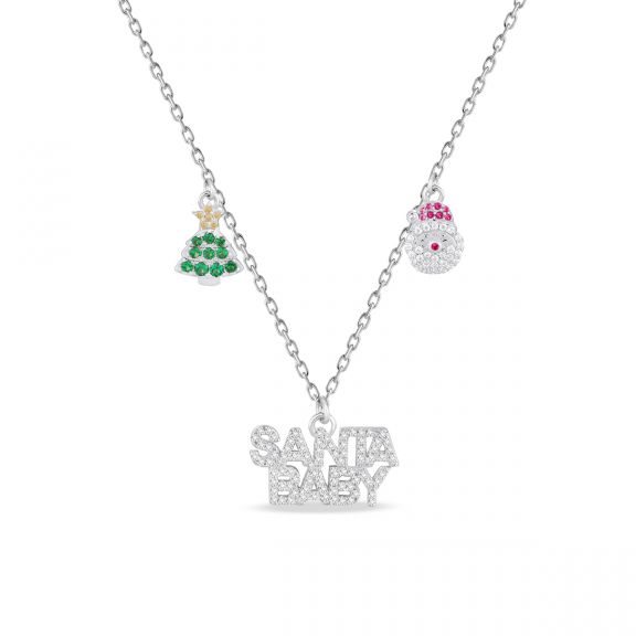 Naszyjnik srebrny Santa Baby SHY/NC072
