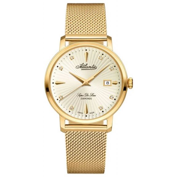 ZEGAREK ATLANTIC Super De Luxe DIAMONDS