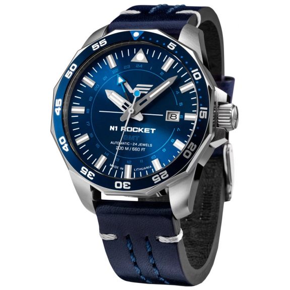 ZEGAREK VOSTOK EUROPE ROCKET N-1 AUTOMATIC GMT