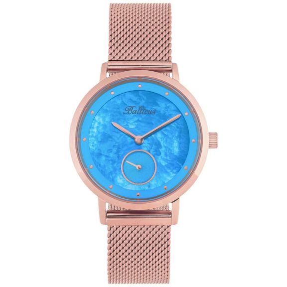 ZEGAREK BALTICUS New Sky Rose Gold Blue Pearl