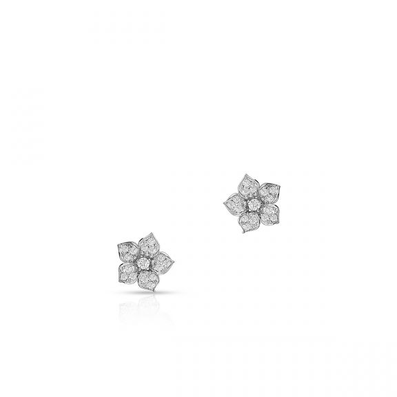 Kolczyki srebrne z motywem kwiatowym SDL/KC192