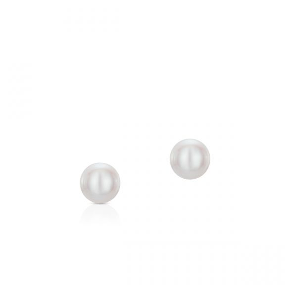 Kolczyki z białymi perłami STW/KP023