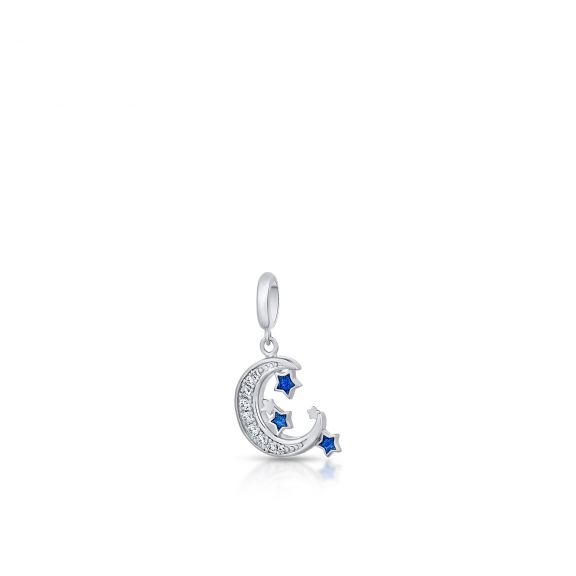 Zawieszka srebrna z cyrkoniami i emalią Lovely Beads SGR/HC461