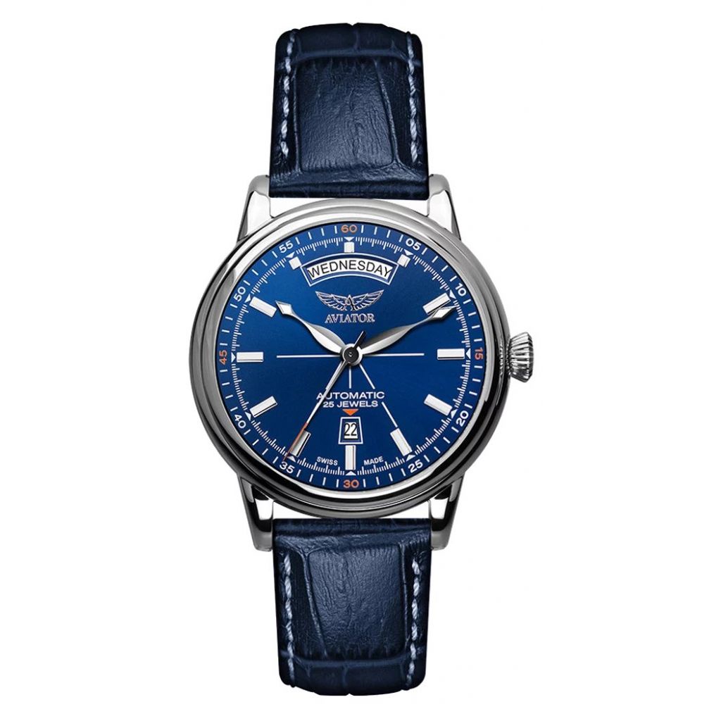 ZEGAREK AVIATOR Douglas Day Date