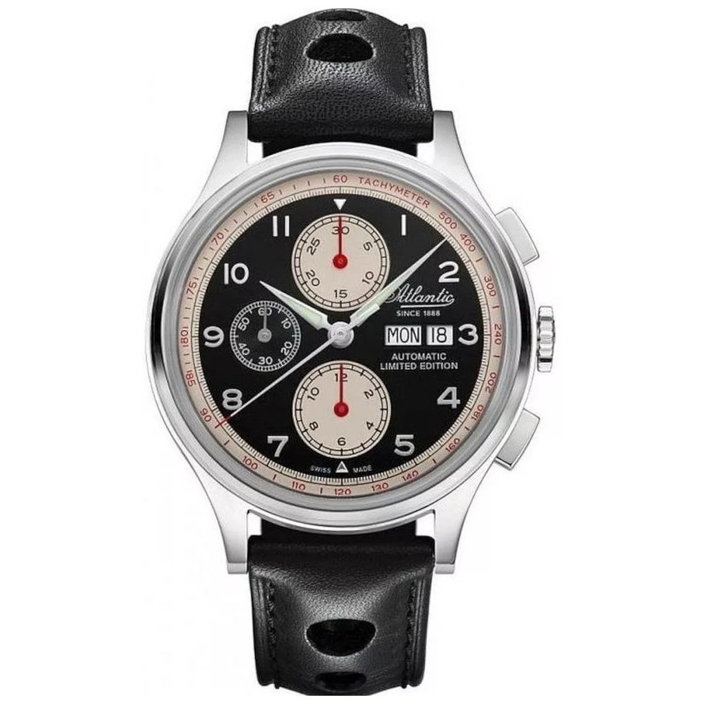 ZEGAREK ATLANTIC WORLDMASTER PRESTIGE VALJOUX CHRONOGRAPH LIMITED EDITION
