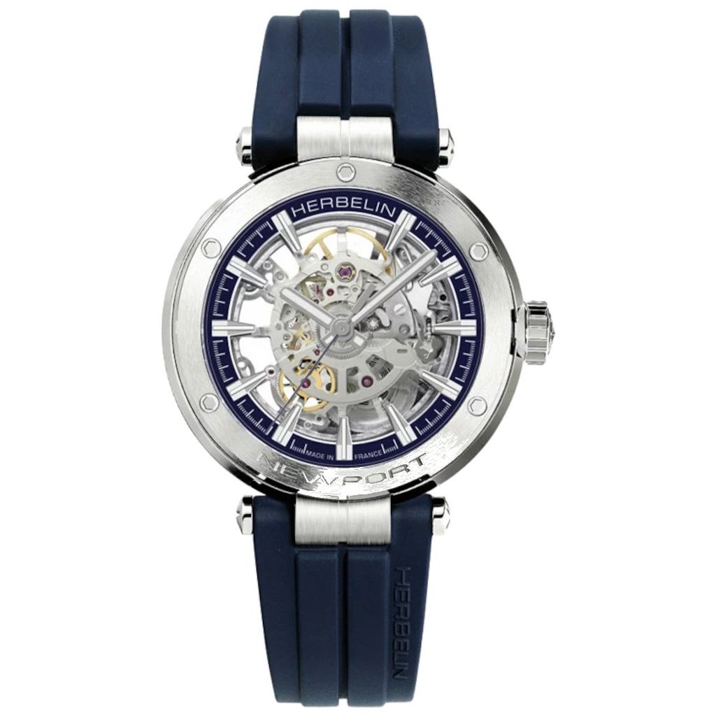 ZEGAREK HERBELIN NEWPORT AUTOMATIC SKELETON