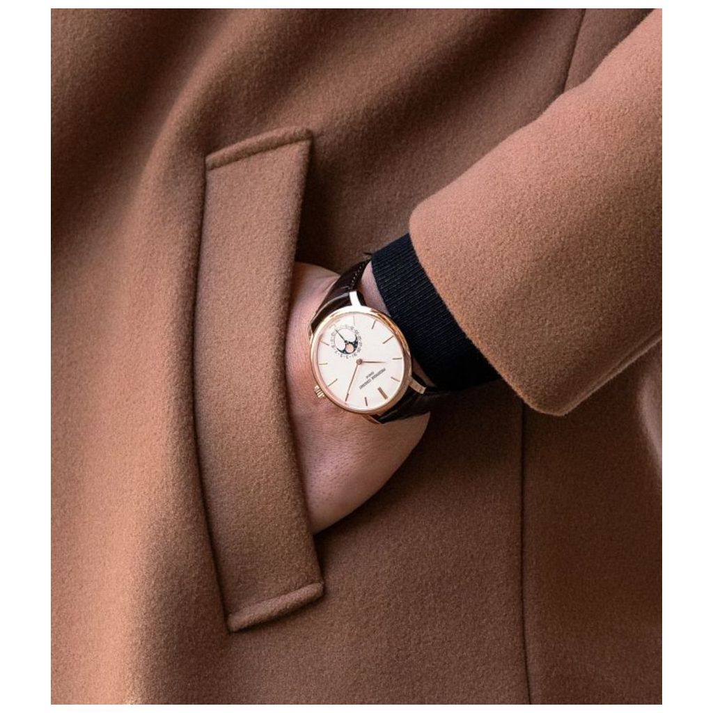 ZEGAREK FREDERIQUE CONSTANT MANUFACTURE SLIMLINE MOONPHASE