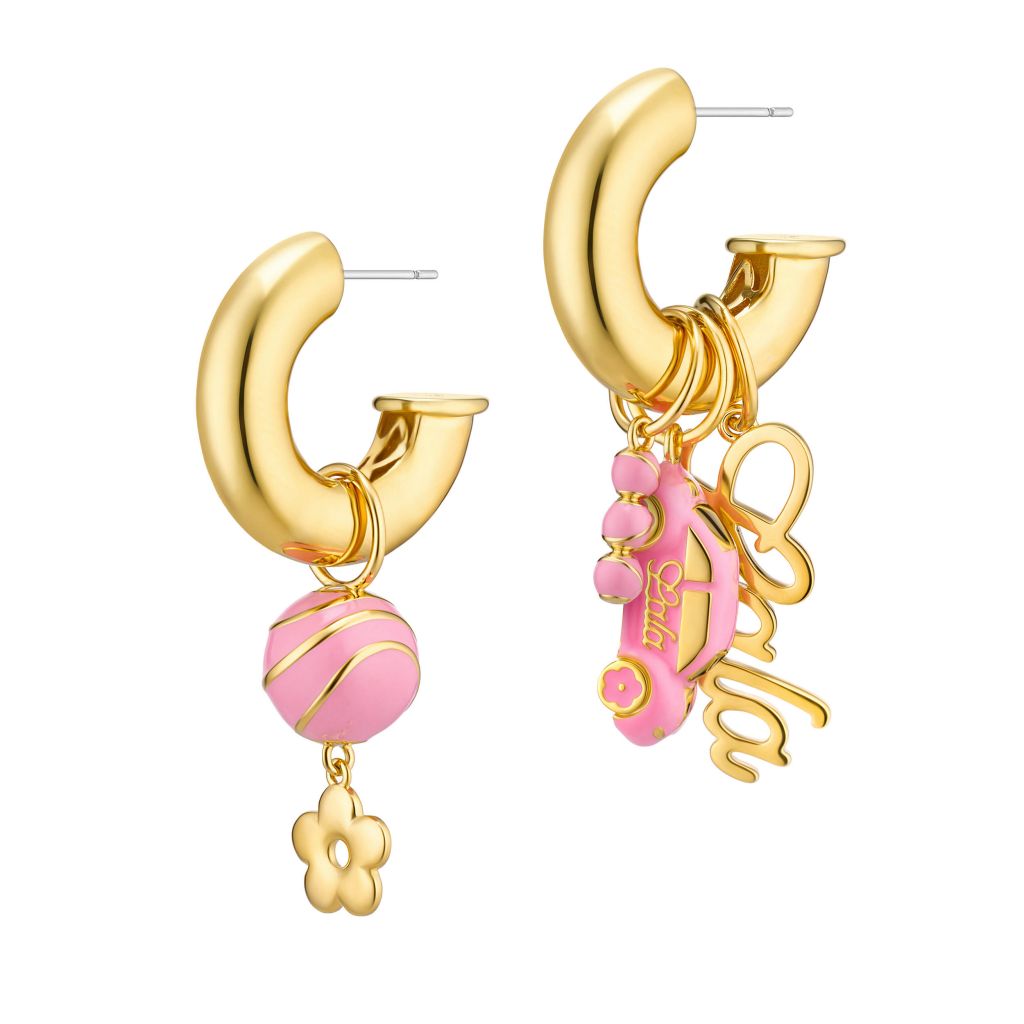 Kolczyki Gold Oops Hoops