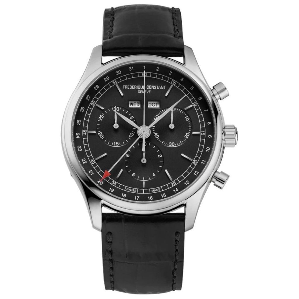 ZEGAREK FREDERIQUE CONSTANT CLASSICS QUARTZ CHRONOGRAPH TRIPLE CALENDAR