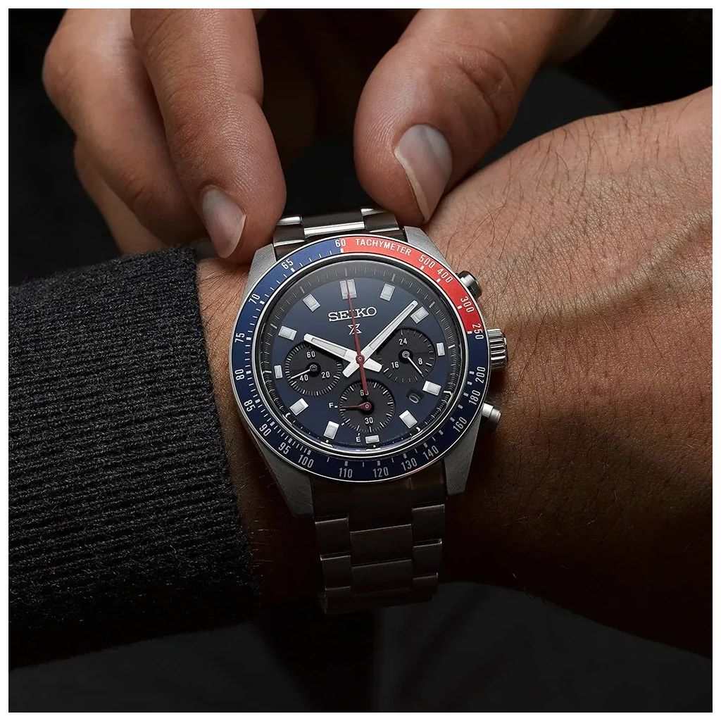 ZEGAREK SEIKO PROSPEX SPEEDTIMER SOLAR CHRONOGRAPH