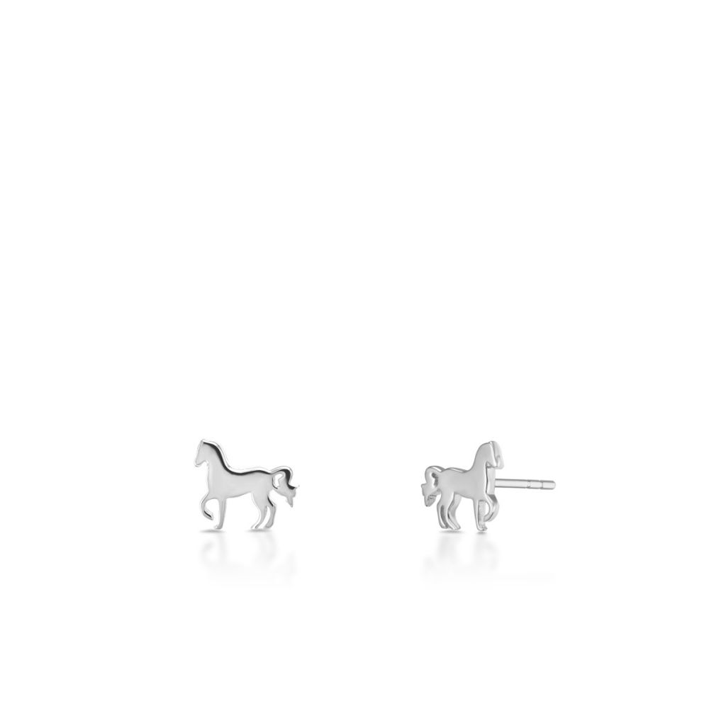 Kolczyki - Kolczyki srebrne konie - SGR/KS057