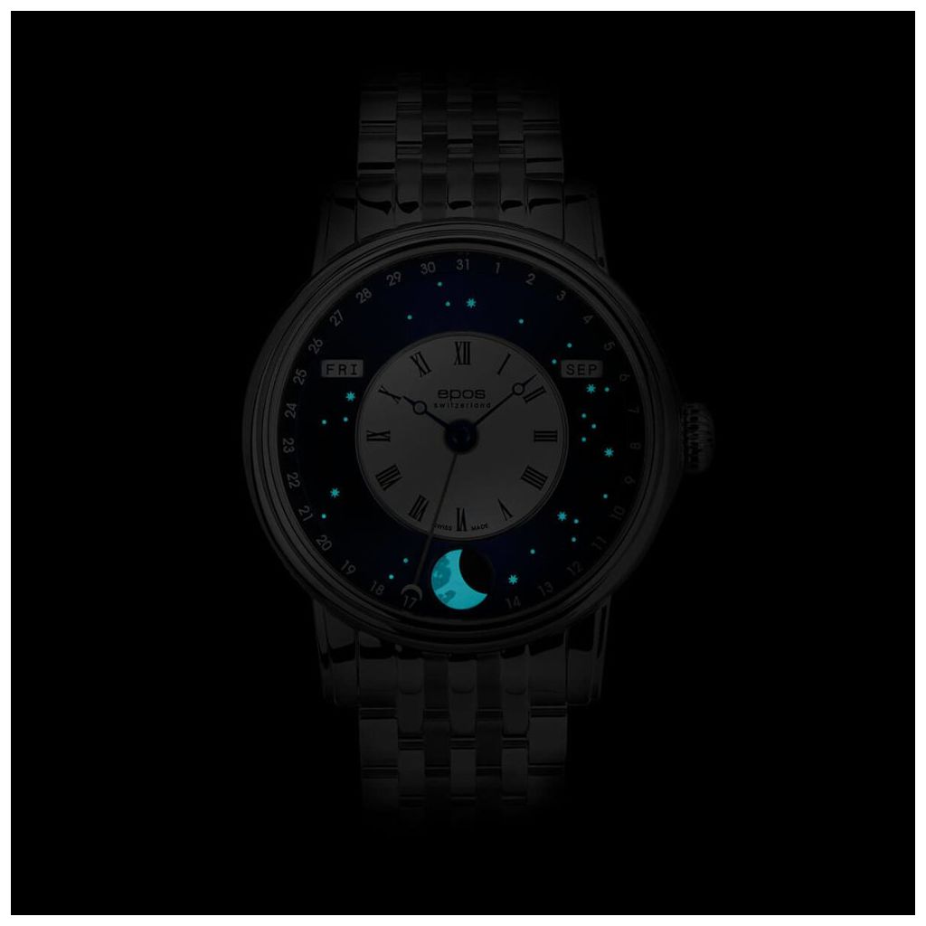 ZEGAREK EPOS ARTISTRY 3439 BM V-STYLE AUTOMATIC MOONPHASE