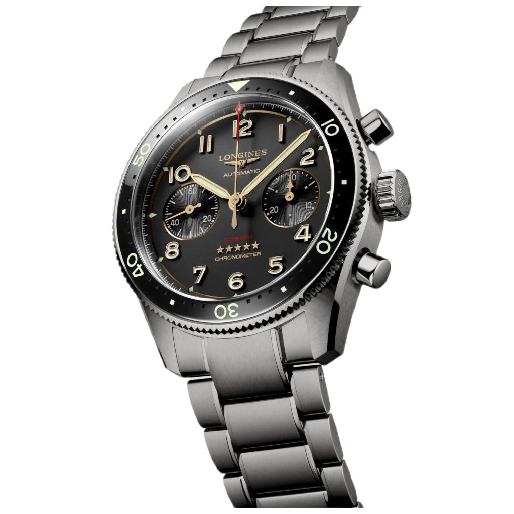 LONGINES SPIRIT FLYBACK TITANIUM