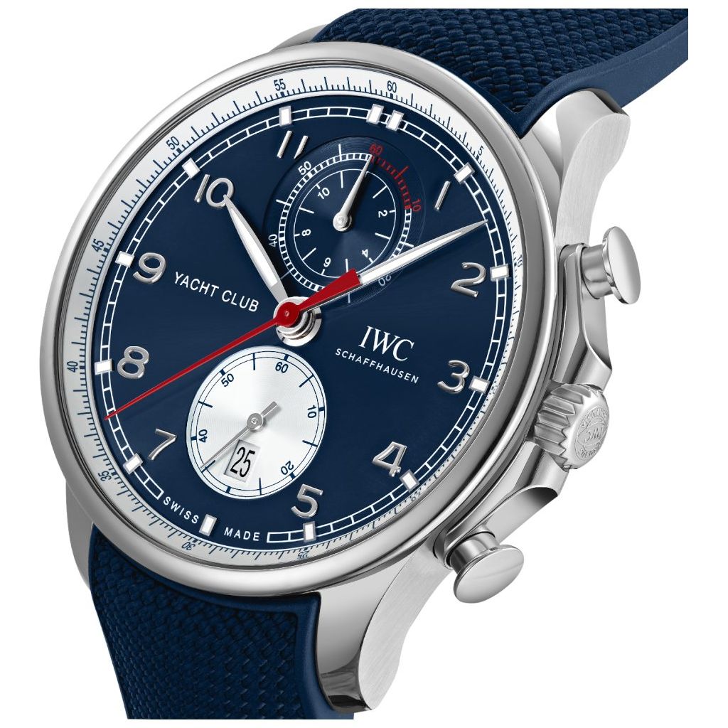 ZEGAREK IWC SCHAFFHAUSEN PORTUGIESER YACHT CLUB CHRONO ORLEBAR BROWN