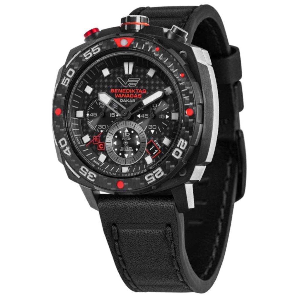 ZEGAREK VOSTOK EUROPE SYSTEMA PERIODICUM BENEDIKTAS VANAGAS DAKAR EDITION