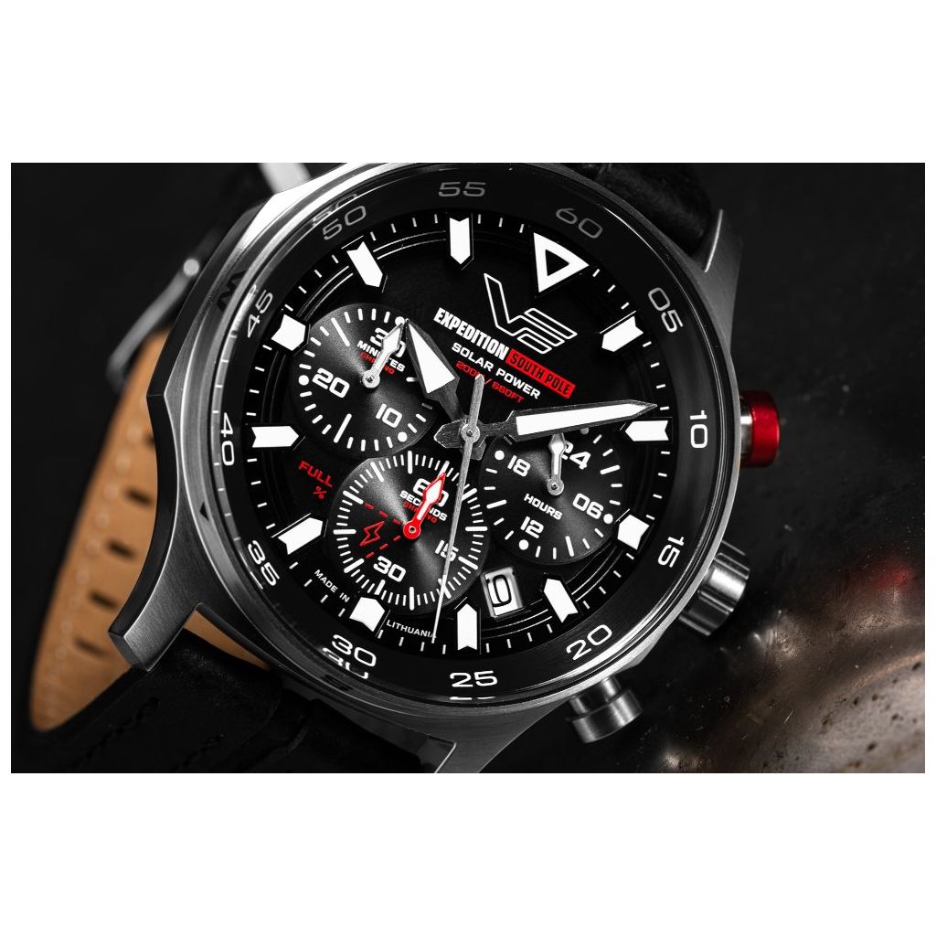 ZEGAREK VOSTOK EUROPE EXPEDITION SOUTH POLE SOLAR CHRONO