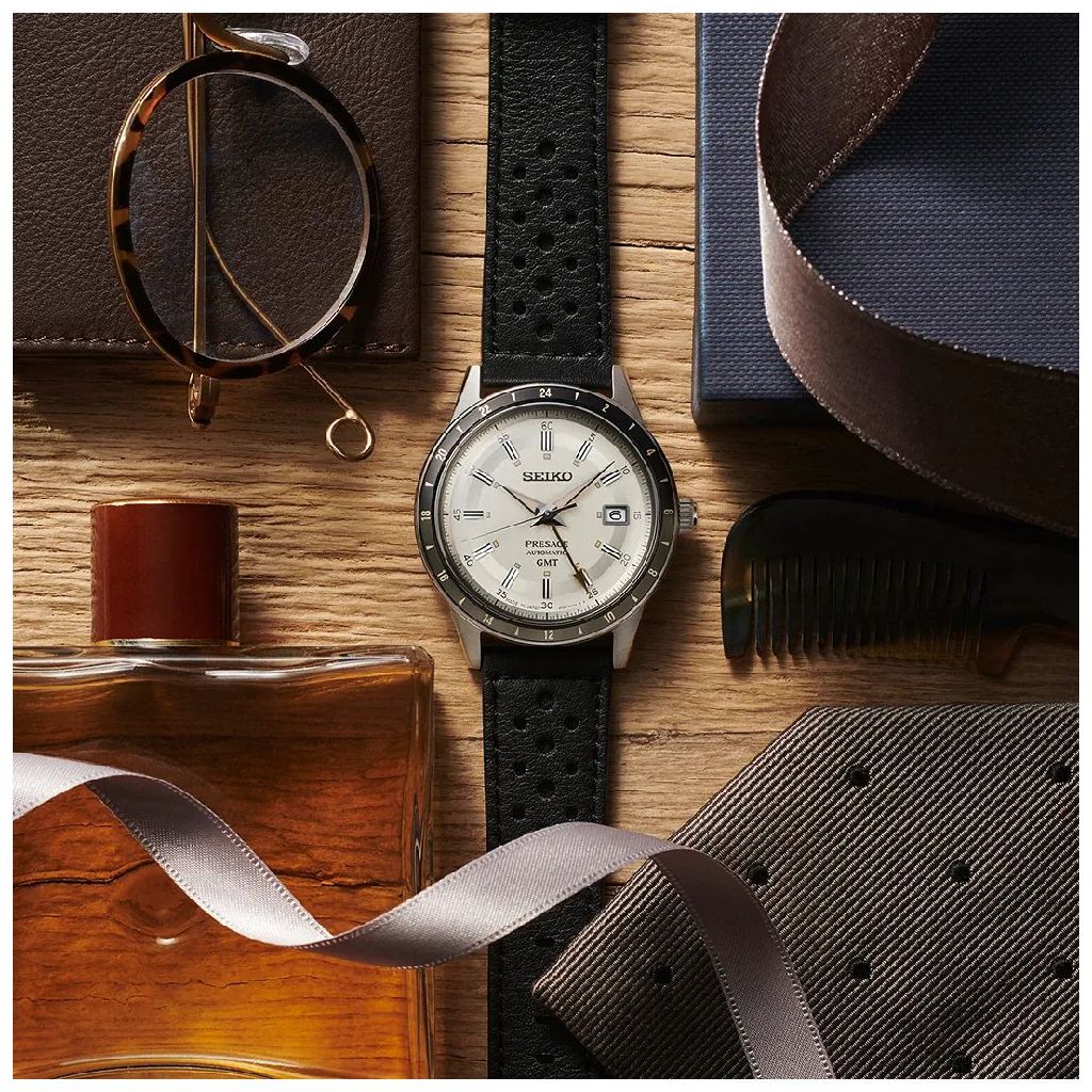 ZEGAREK SEIKO PRESAGE STYLE 60'S AUTOMATIC GMT