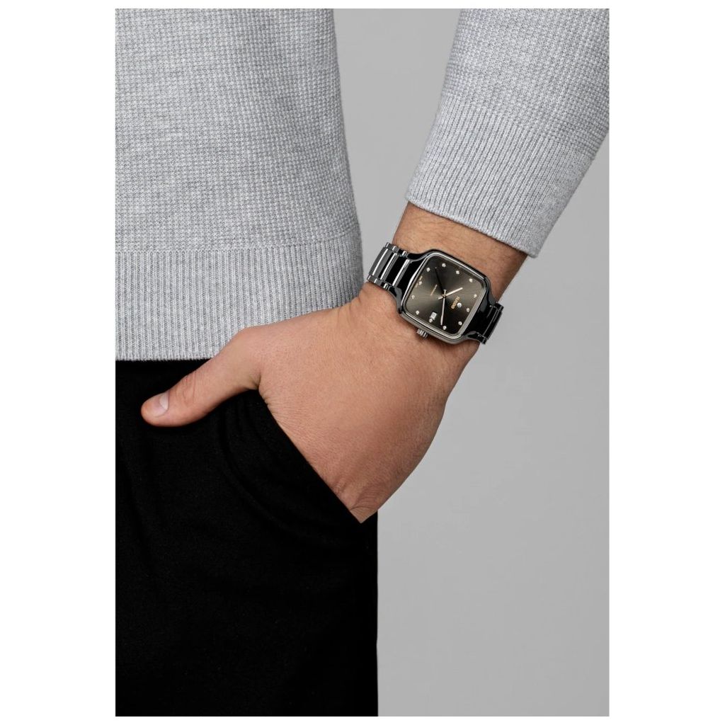 ZEGAREK RADO TRUE SQUARE AUTOMATIC DIAMONDS