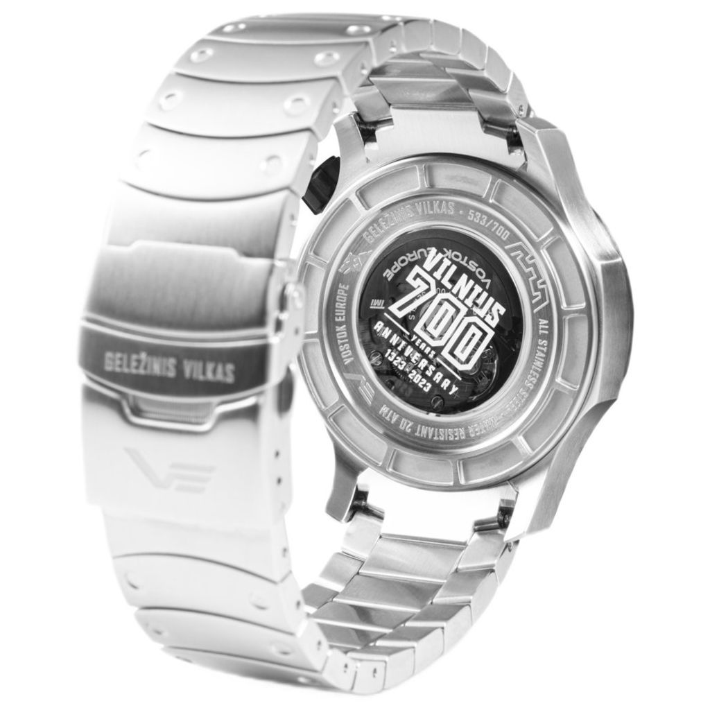 ZEGAREK VOSTOK EUROPE GELEŽINIS VILKAS "IRON WOLF" LIMITED EDITION