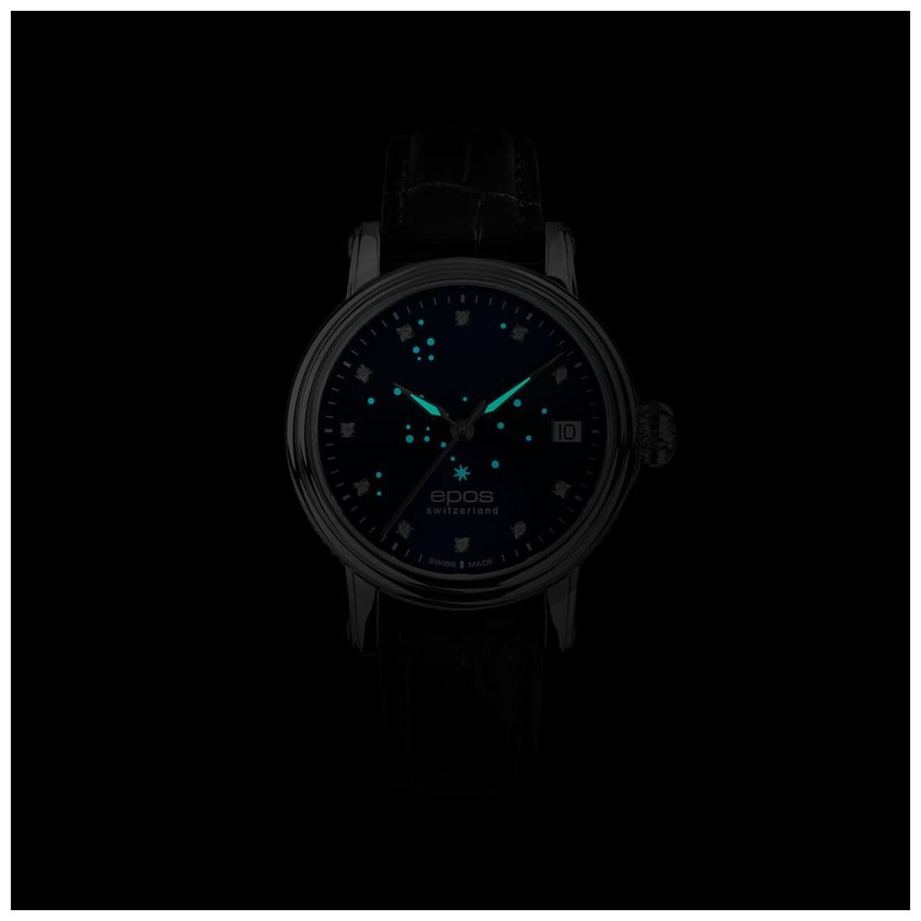 ZEGAREK EPOS TIMELESS 4390 NORTH STAR DIAMOND AUTOMATIC