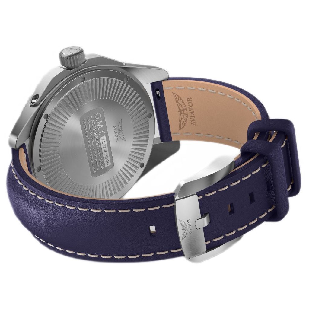 ZEGAREK AVIATOR AIRACOBRA GMT