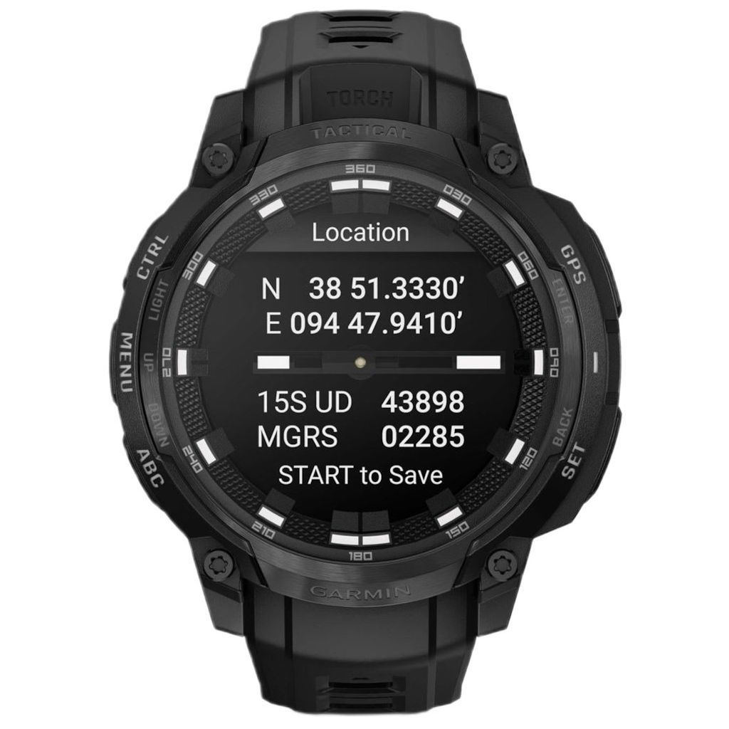 ZEGAREK GARMIN INSTINCT CROSSOVER AMOLED TACTICAL EDITION
