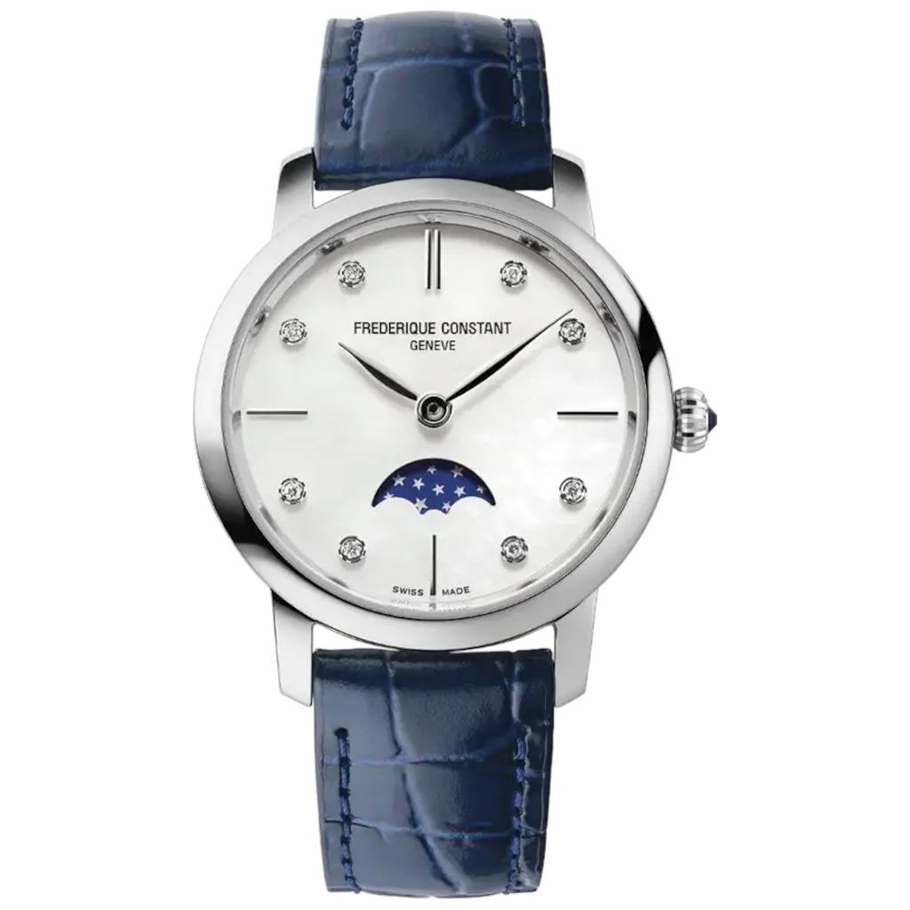 ZEGAREK FREDERIQUE CONSTANT CLASSICS SLIMLINE LADIES MOONPHASE