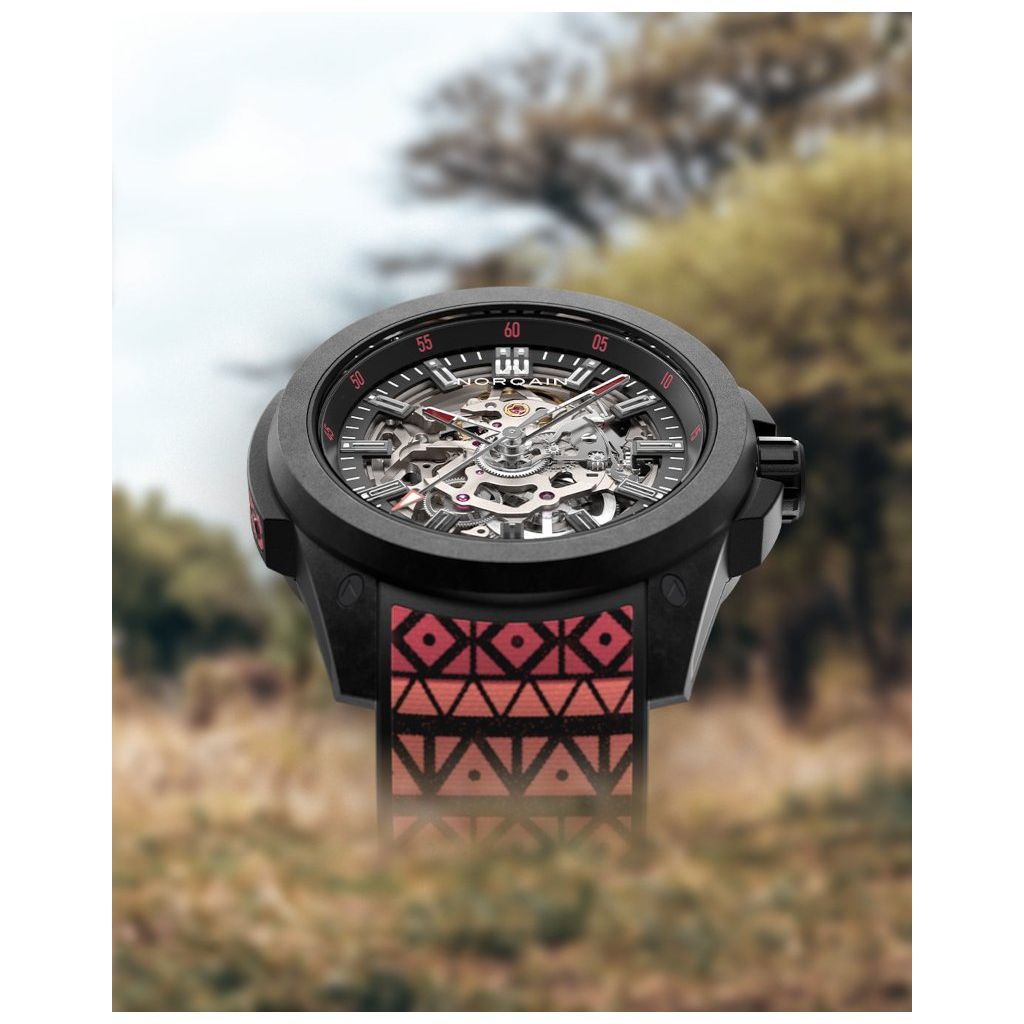ZEGAREK NORQAIN WILD ONE SKELETON HAKUNA MIPAKA LIMITED EDITION