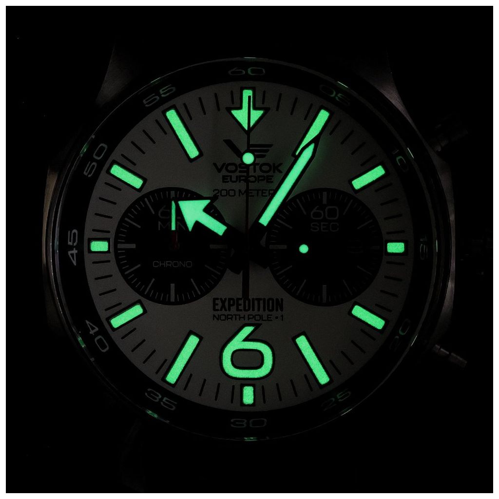 ZEGAREK VOSTOK EUROPE EXPEDITION NORTH POLE 1 CHRONO