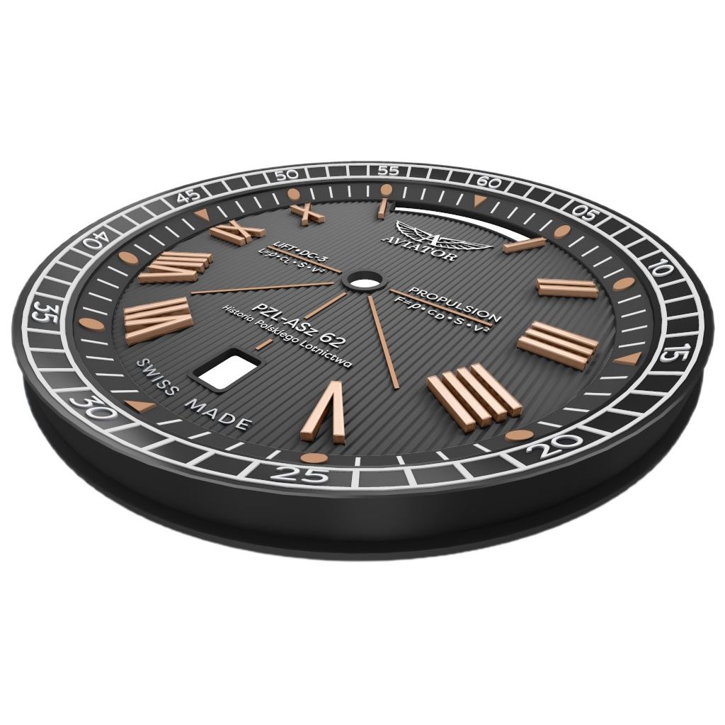ZEGAREK AVIATOR DOUGLAS DAY-DATE POLSKA EDYCJA