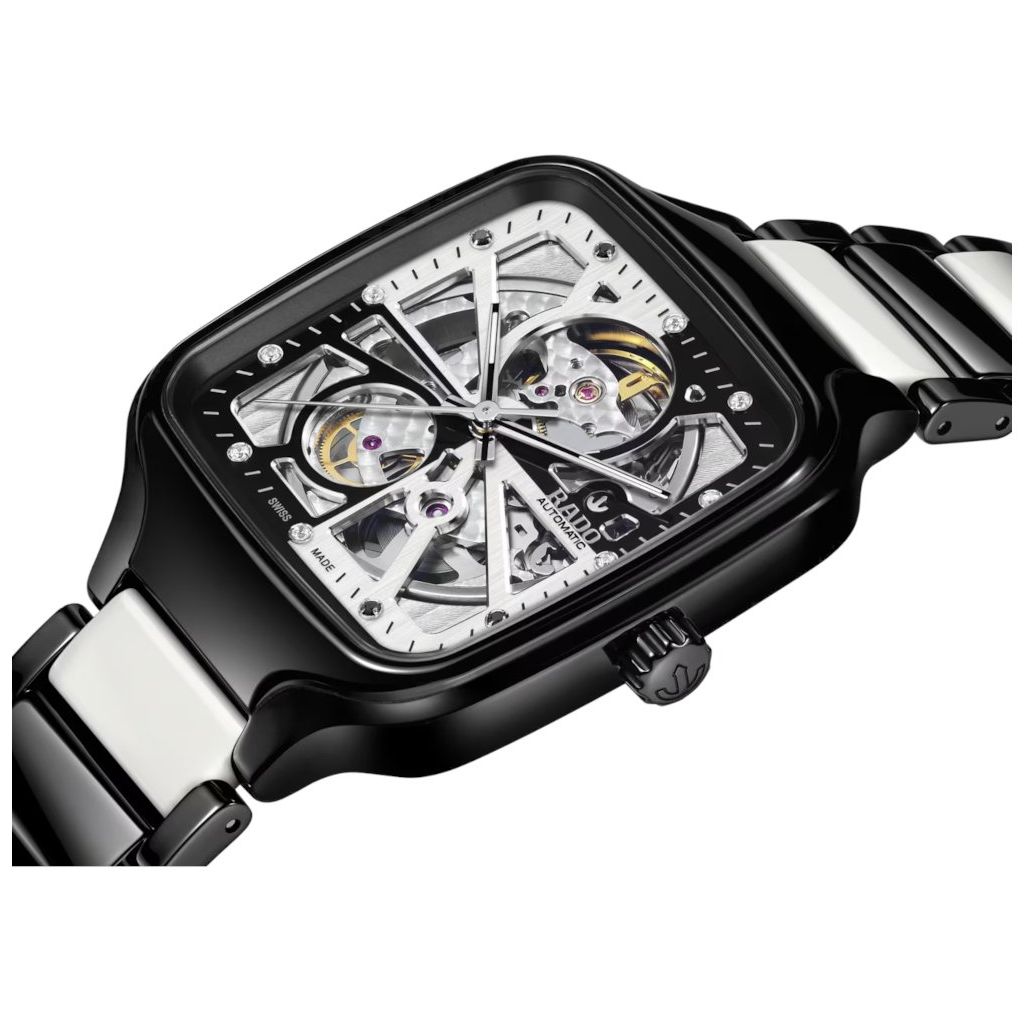 ZEGAREK RADO TRUE SQUARE AUTOMATIC OPEN HEART DIAMONDS LIMITED EDITION