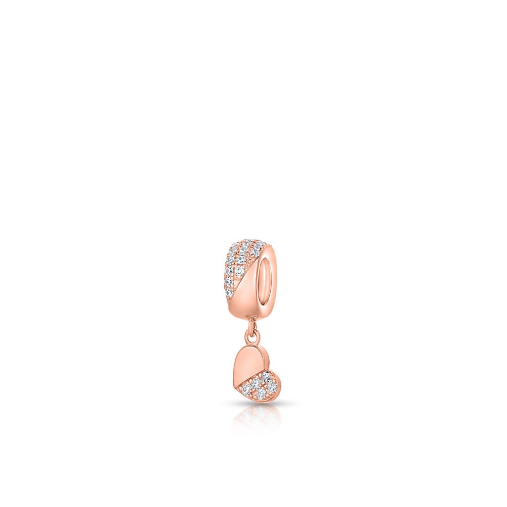 Zawieszka srebrna z motywem serca Lovely Beads
