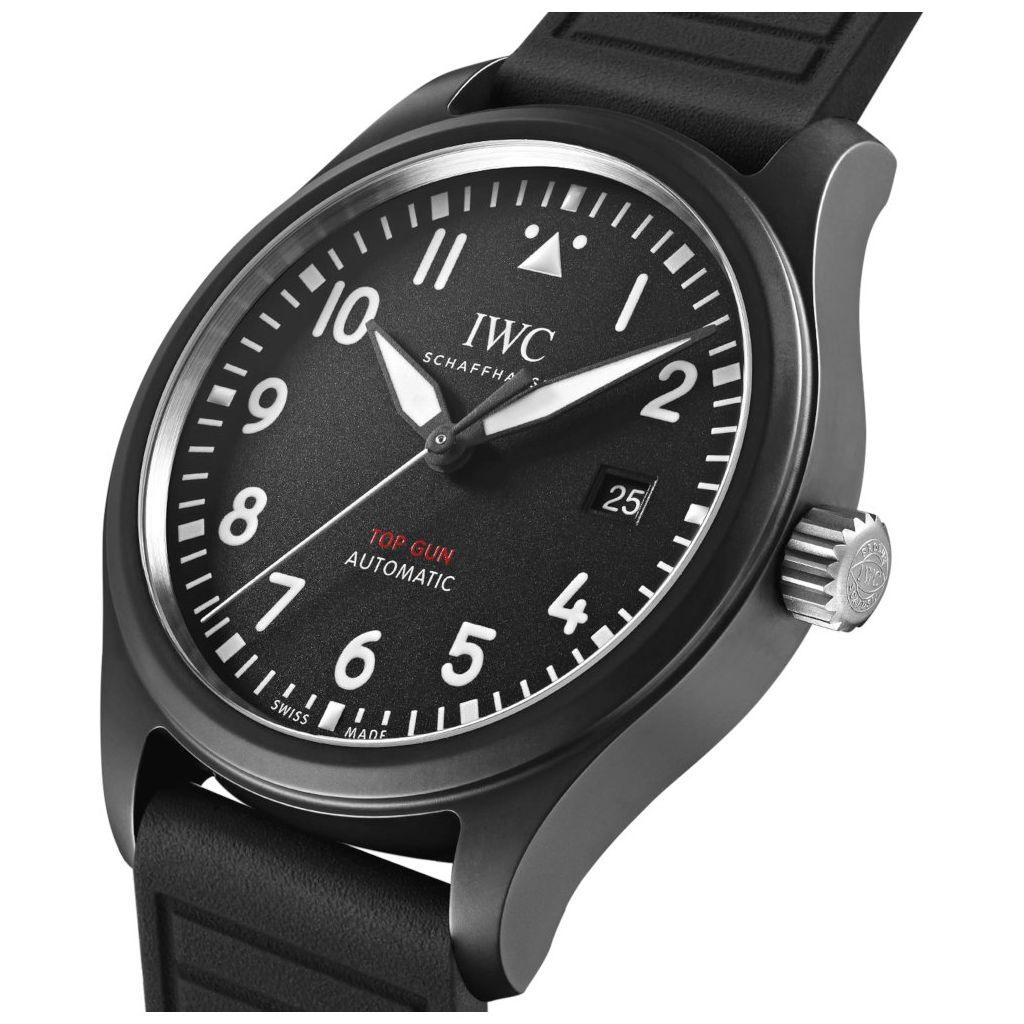 ZEGAREK IWC SCHAFFHAUSEN PILOT'S AUTOMATIC TOP GUN