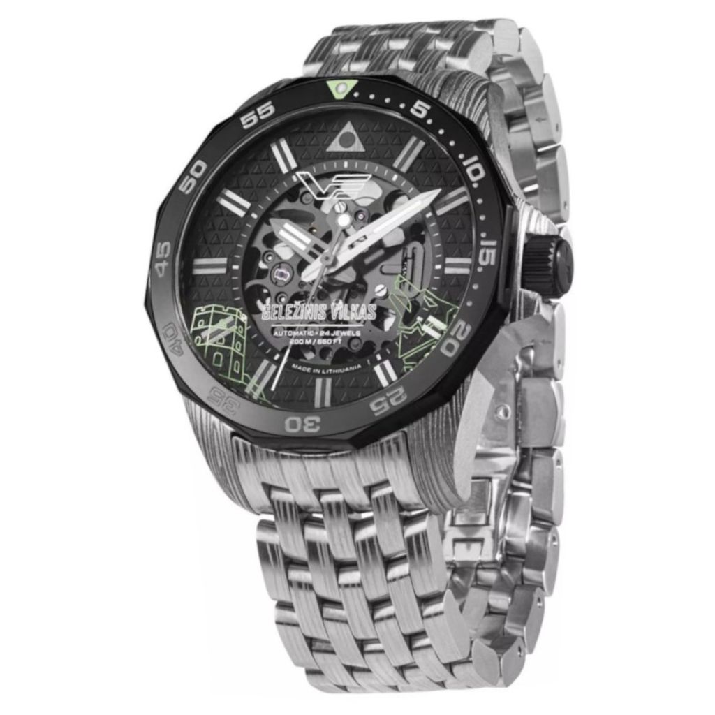 ZEGAREK VOSTOK EUROPE GELEŽINIS VILKAS "IRON WOLF" LIMITED EDITION
