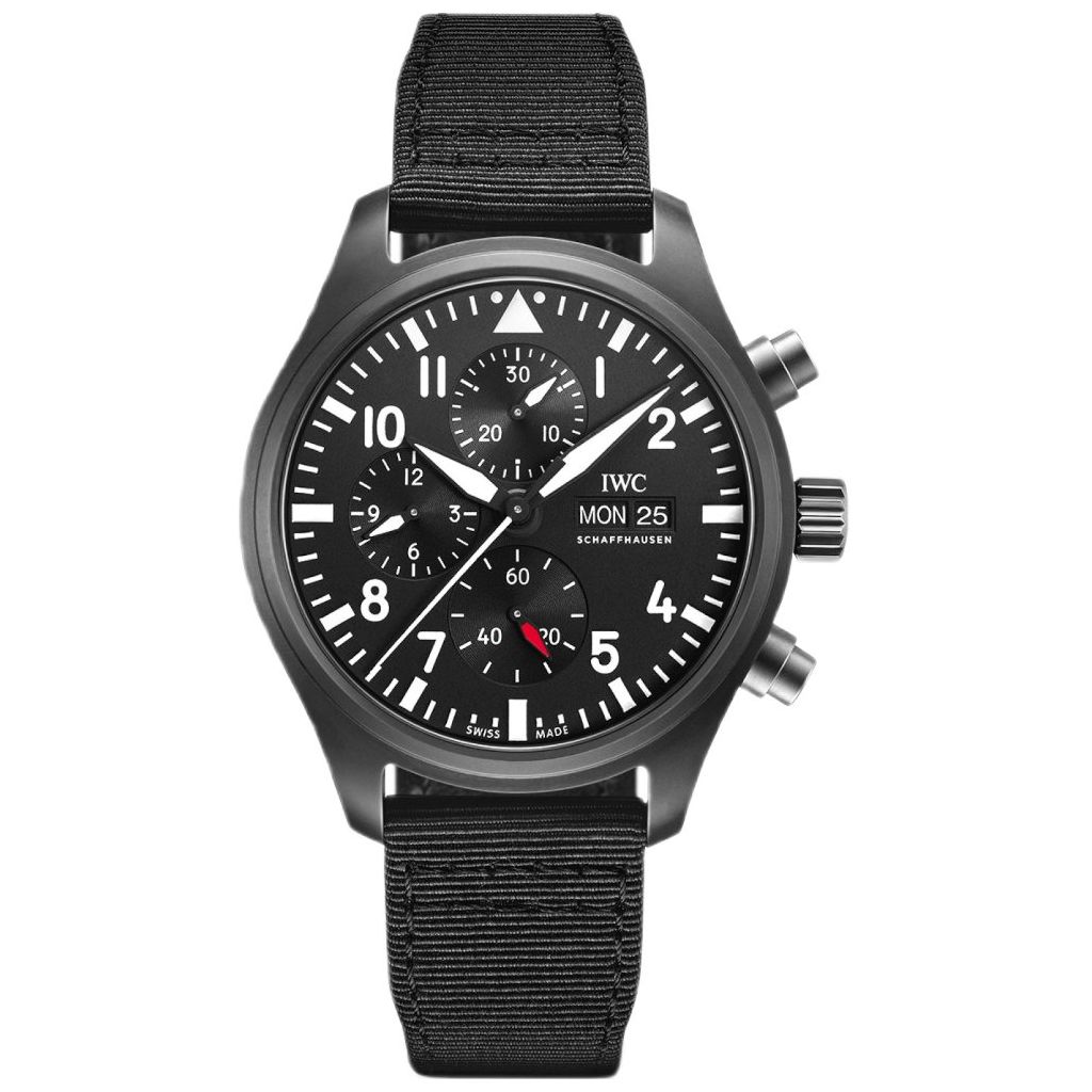 ZEGAREK IWC SCHAFFHAUSEN PILOT'S WATCH CHRONOGRAPH TOP GUN