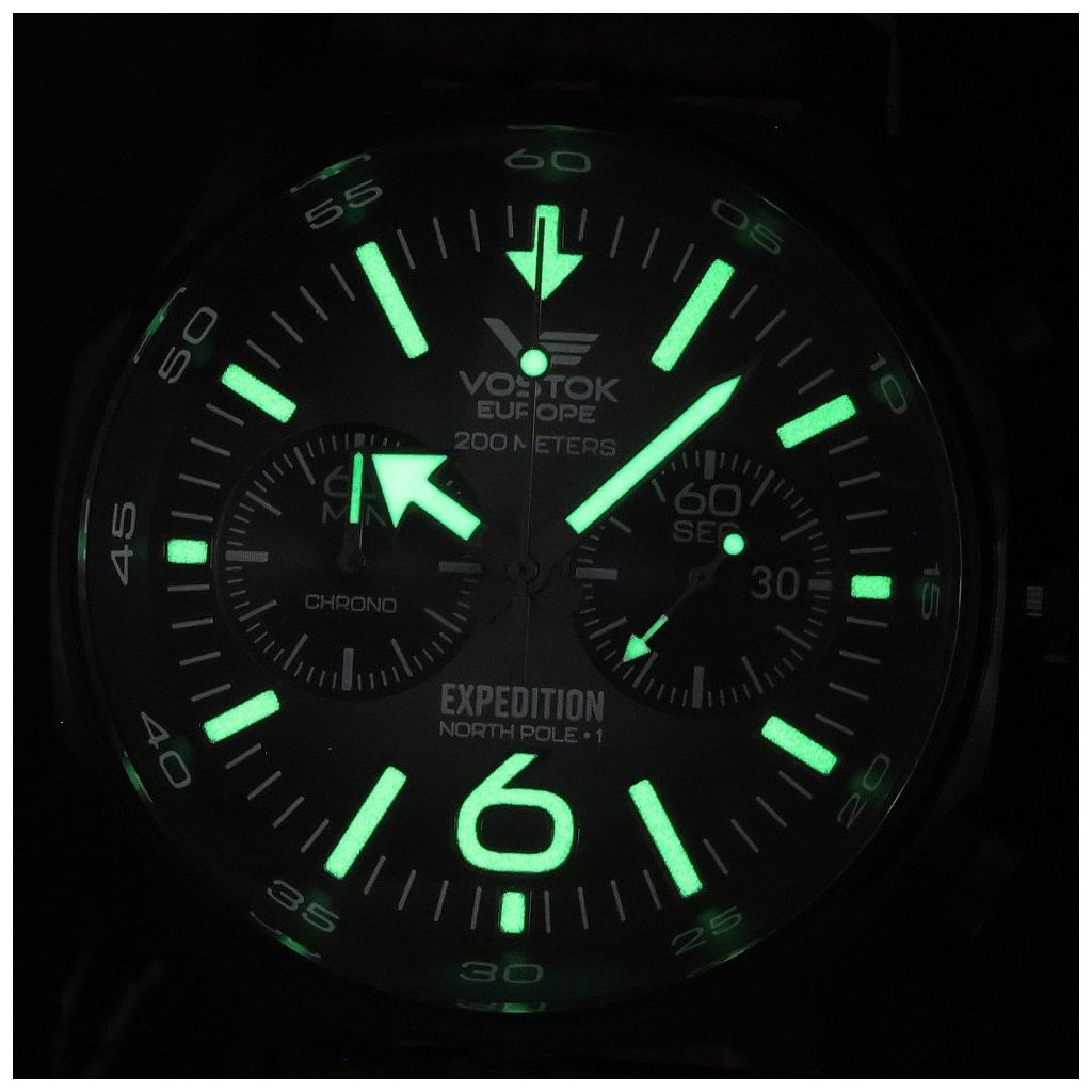 ZEGAREK VOSTOK EUROPE EXPEDITION NORTH POLE 1 CHRONO