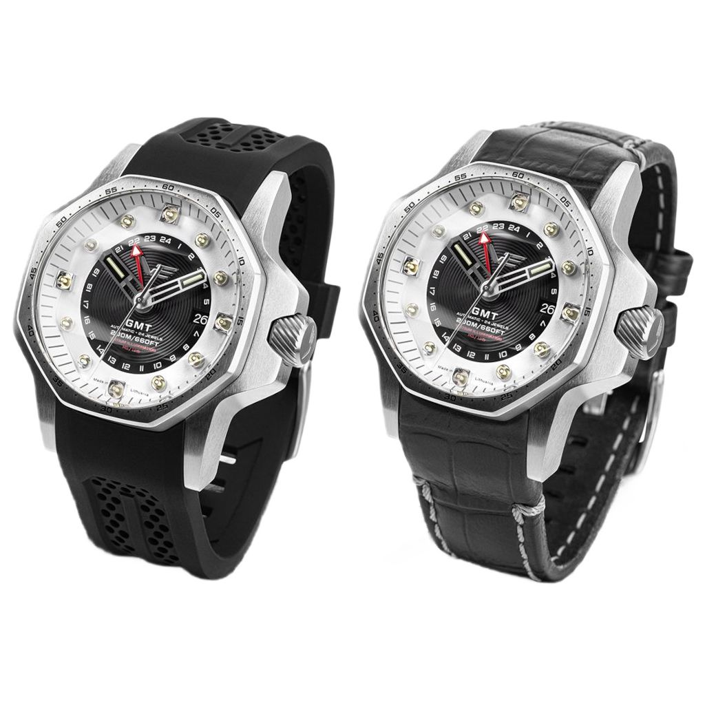 ZEGAREK VOSTOK EUROPE ATOMIC AGE FERMI LINE AUTOMATIC GMT