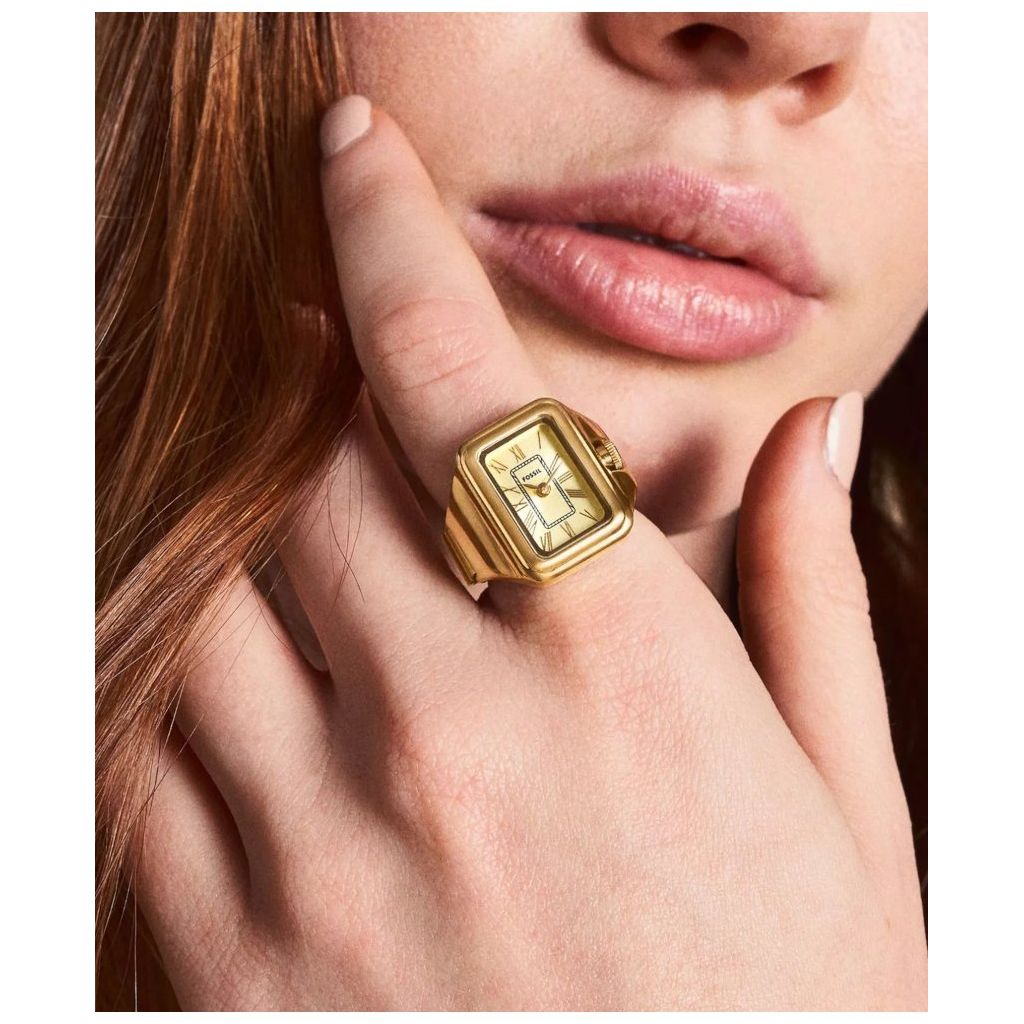 ZEGAREK FOSSIL RAQUEL WATCH RING