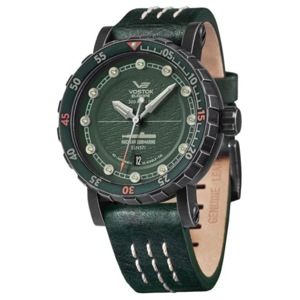 ZEGAREK VOSTOK EUROPE SSN-571 NUCLEAR SUBMARINE AUTOMATIC