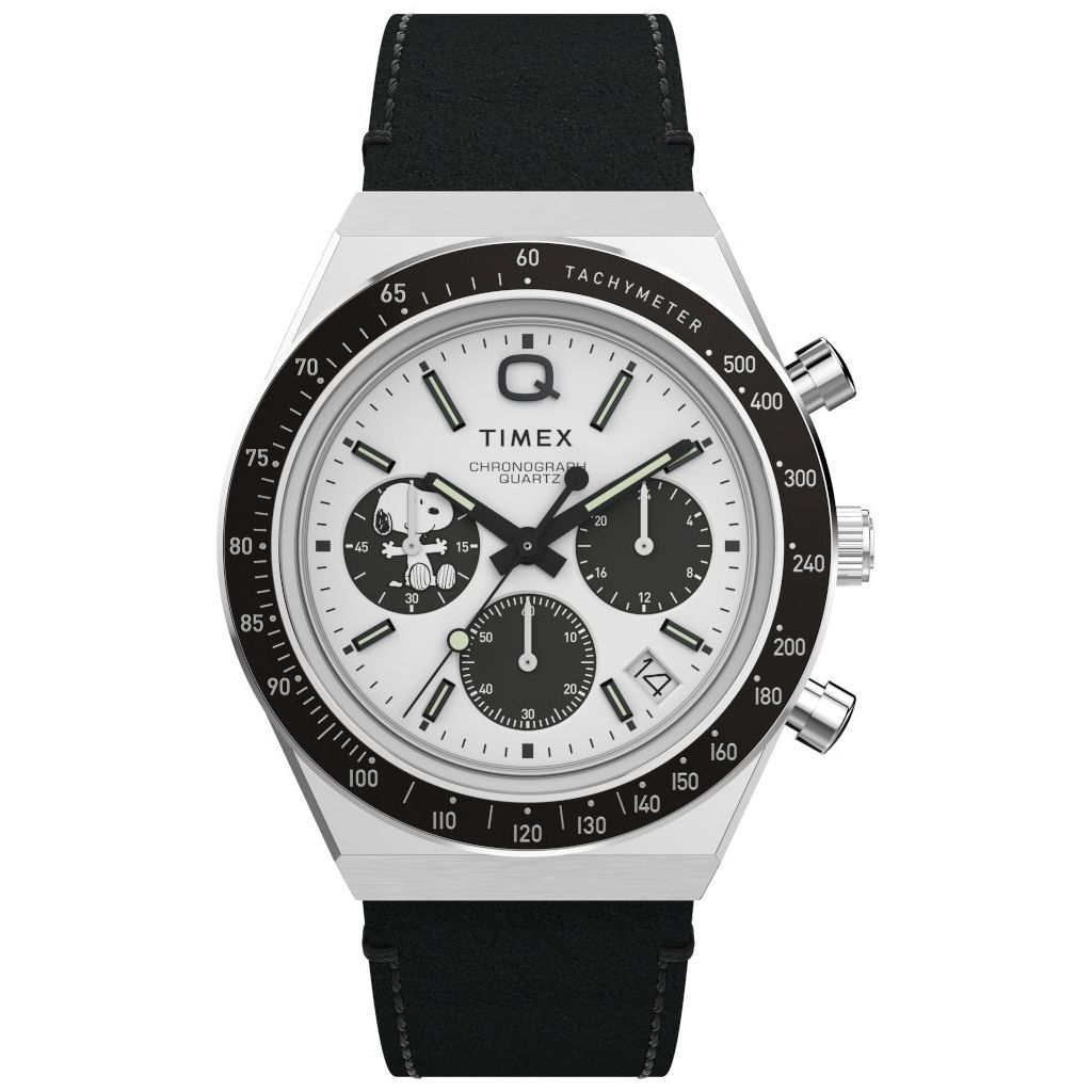 ZEGAREK TIMEX Q TIMEX CHRONOGRAPH X PEANUTS SNOOPY